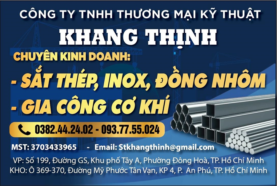 Công Ty TNHH Thương Mại Kỹ Thuật Khang Thịnh
