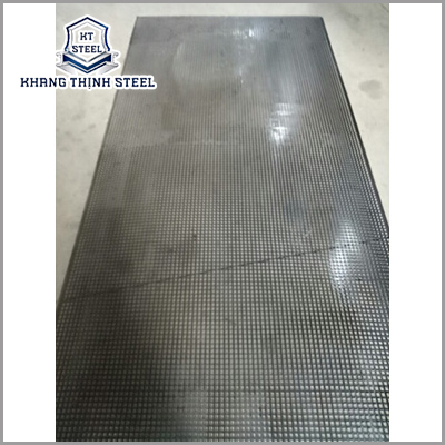 Thép tấm đục lỗ